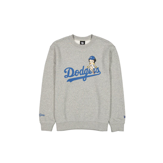 Bella Doña x Betty Boop x Los Angeles Dodgers Unisex Crewneck - New Era Cap