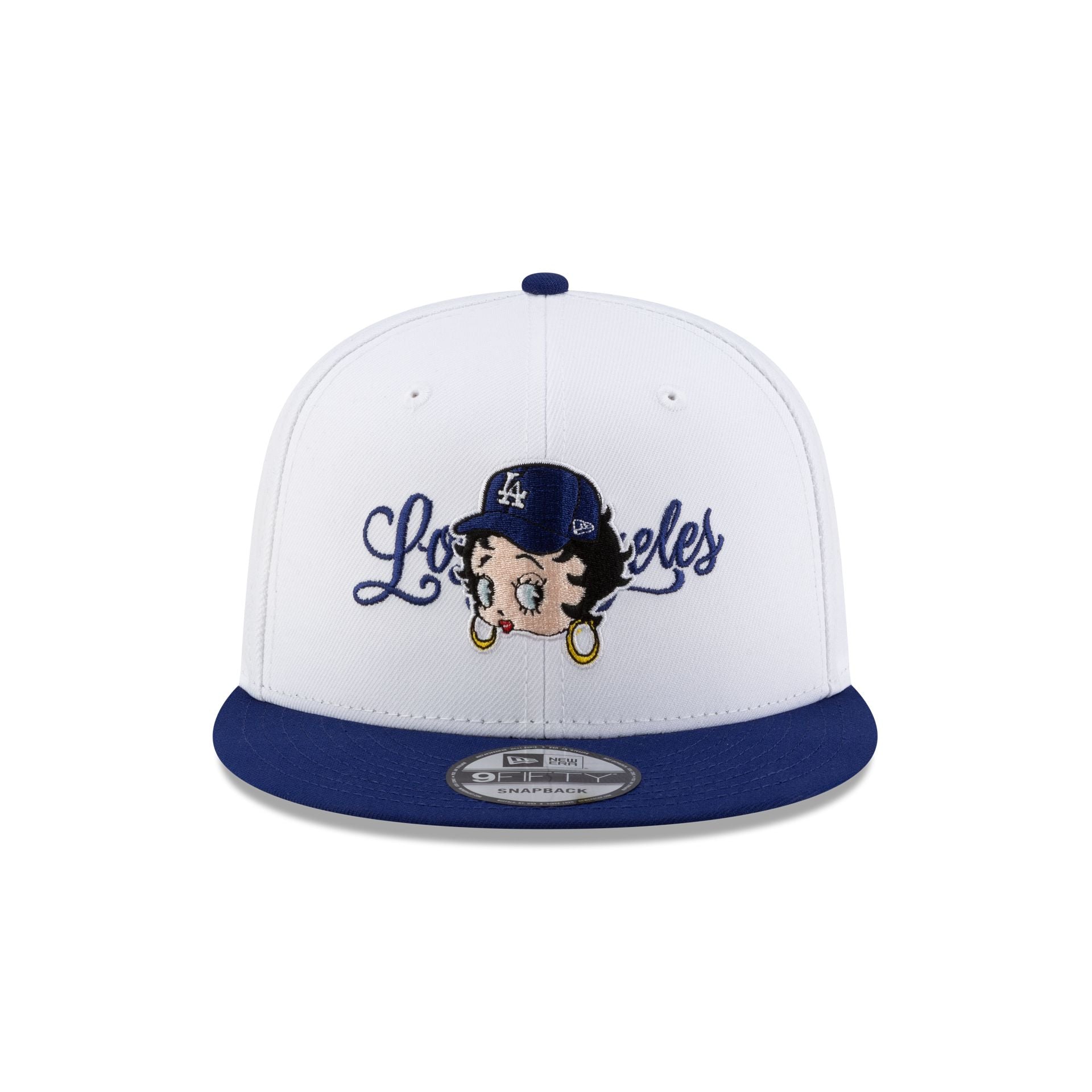 Bella Doña x Betty Boop x Los Angeles Dodgers 9FIFTY Snapback Hat