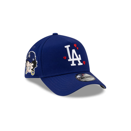 Bella Doña x Betty Boop x Los Angeles Dodgers 9FORTY A-Frame Snapback Hat - New Era Cap