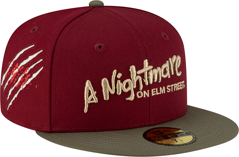A Nightmare on Elm Street Cardinal 59FIFTY Fitted Hat