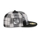 New York Rangers Grunge Plaid Retro Crown 59FIFTY Fitted Hat