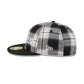 Philadelphia Eagles Grunge Plaid Retro Crown 59FIFTY Fitted Hat