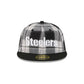 Pittsburgh Steelers Grunge Plaid Retro Crown 59FIFTY Fitted Hat