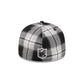 Pittsburgh Steelers Grunge Plaid Retro Crown 59FIFTY Fitted Hat