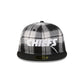 Kansas City Chiefs Grunge Plaid Retro Crown 59FIFTY Fitted Hat