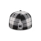 Kansas City Chiefs Grunge Plaid Retro Crown 59FIFTY Fitted Hat