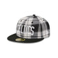 Boston Celtics Grunge Plaid Retro Crown 59FIFTY Fitted Hat