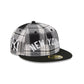 New York Yankees Grunge Plaid Retro Crown 59FIFTY Fitted Hat