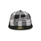 Arizona Diamondbacks Grunge Plaid Retro Crown 59FIFTY Fitted Hat