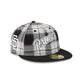 San Diego Padres Grunge Plaid Retro Crown 59FIFTY Fitted Hat