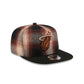 Miami Heat Grunge Plaid 9FIFTY A-Frame Adjustable Hat