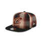 Cleveland Cavaliers Grunge Plaid 9FIFTY A-Frame Adjustable Hat