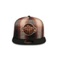 Houston Rockets Grunge Plaid 9FIFTY A-Frame Adjustable Hat