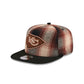 Kansas City Chiefs Grunge Plaid 9FIFTY A-Frame Adjustable Hat
