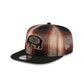 Boston Bruins Grunge Plaid 9FIFTY A-Frame Adjustable Hat