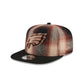 Philadelphia Eagles Grunge Plaid 9FIFTY A-Frame Adjustable Hat
