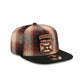 Florida Panthers Grunge Plaid 9FIFTY A-Frame Adjustable Hat