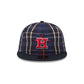 Houston Astros Grunge Plaid Retro Crown 9FIFTY Adjustable Hat