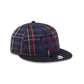 Texas Rangers Grunge Plaid Retro Crown 9FIFTY Adjustable Hat
