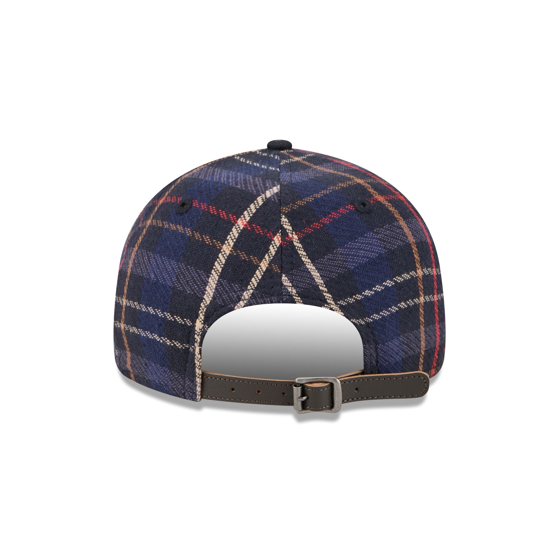 Colorado Rockies Grunge Plaid Retro Crown 9FIFTY Adjustable Hat