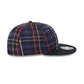 Chicago Cubs Grunge Plaid Retro Crown 9FIFTY Adjustable Hat