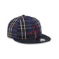 Atlanta Braves Grunge Plaid Retro Crown 9FIFTY Adjustable Hat