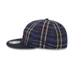 Atlanta Braves Grunge Plaid Retro Crown 9FIFTY Adjustable Hat