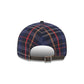 New York Rangers Grunge Plaid Retro Crown 9FIFTY Adjustable Hat