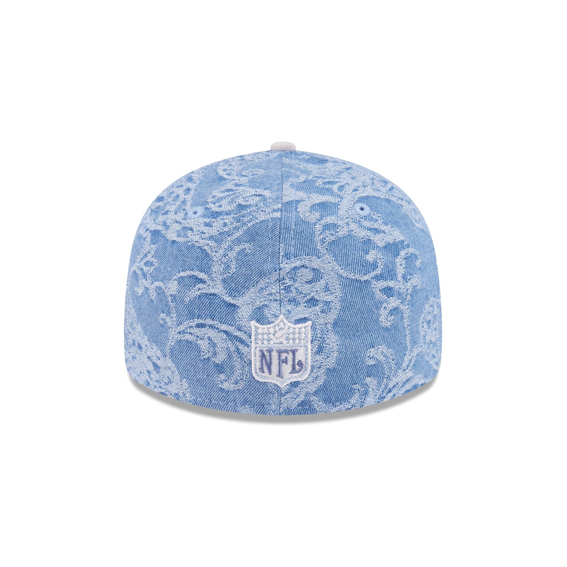 Just Caps Jacquard Denim Las Vegas Raiders Retro Crown 59FIFTY Fitted Hat