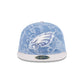 Just Caps Jacquard Denim Philadelphia Eagles Retro Crown 59FIFTY Fitted Hat