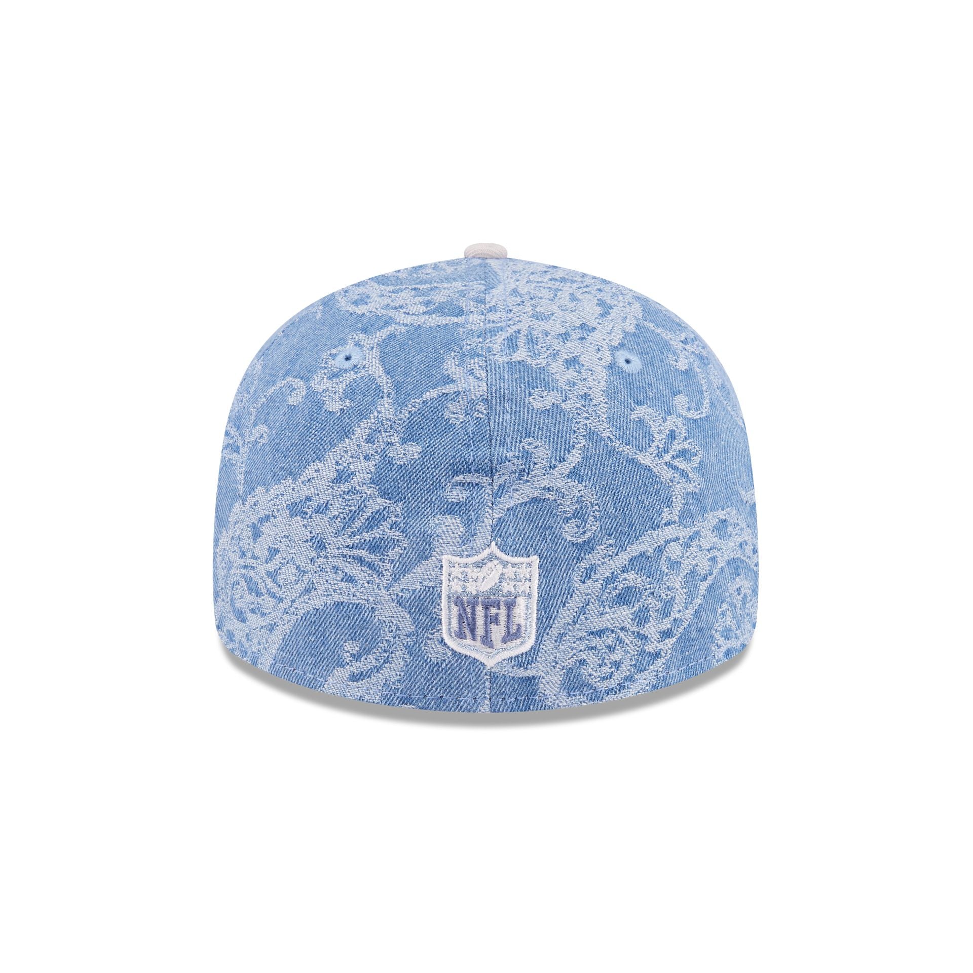 Just Caps Jacquard Denim Pittsburgh Steelers Retro Crown 59FIFTY Fitted Hat