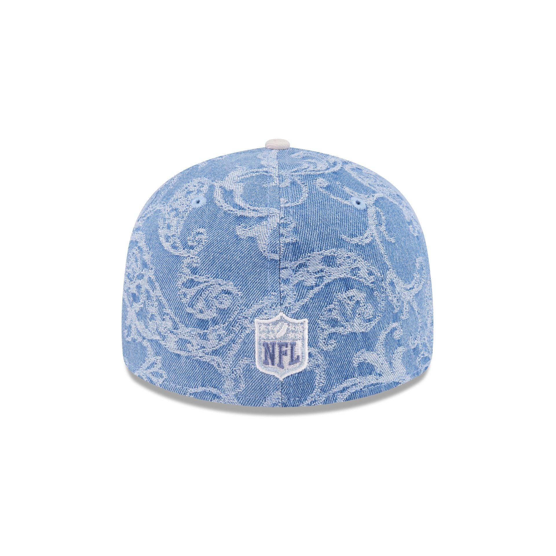 Just Caps Jacquard Denim San Francisco 49ers Retro Crown 59FIFTY Fitted Hat