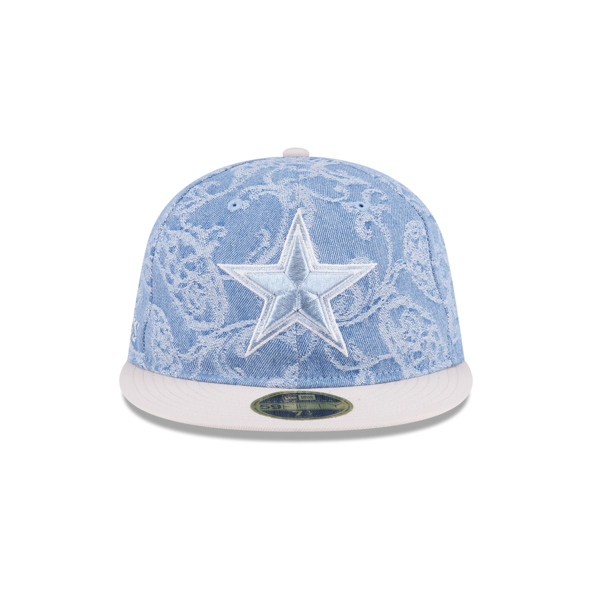 Just Caps Jacquard Denim Dallas Cowboys Retro Crown 59FIFTY Fitted
