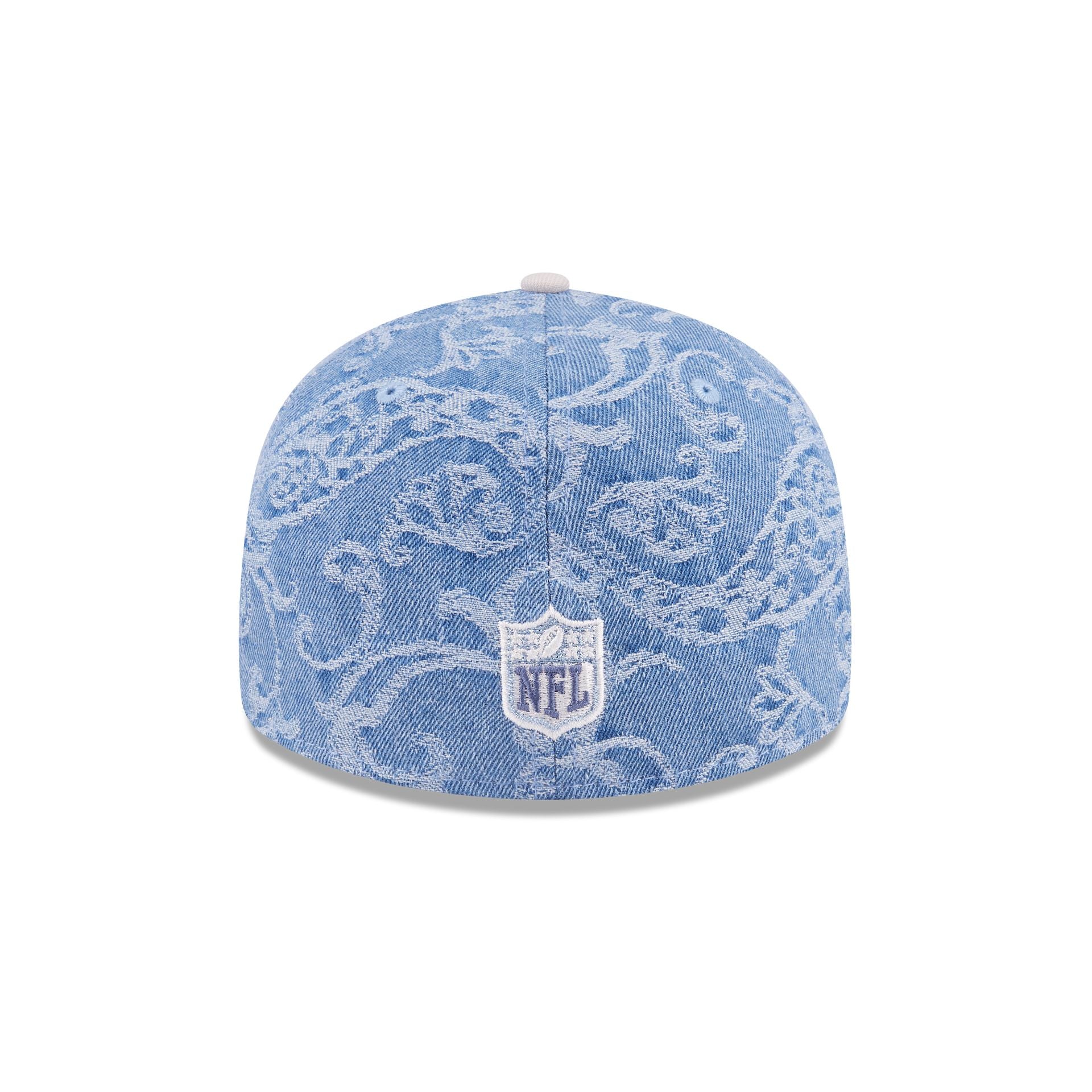 Just Caps Jacquard Denim Dallas Cowboys Retro Crown 59FIFTY Fitted Hat