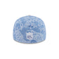 Just Caps Jacquard Denim Oilers Retro Crown 59FIFTY Fitted Hat