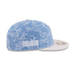Just Caps Jacquard Denim Oilers Retro Crown 59FIFTY Fitted Hat