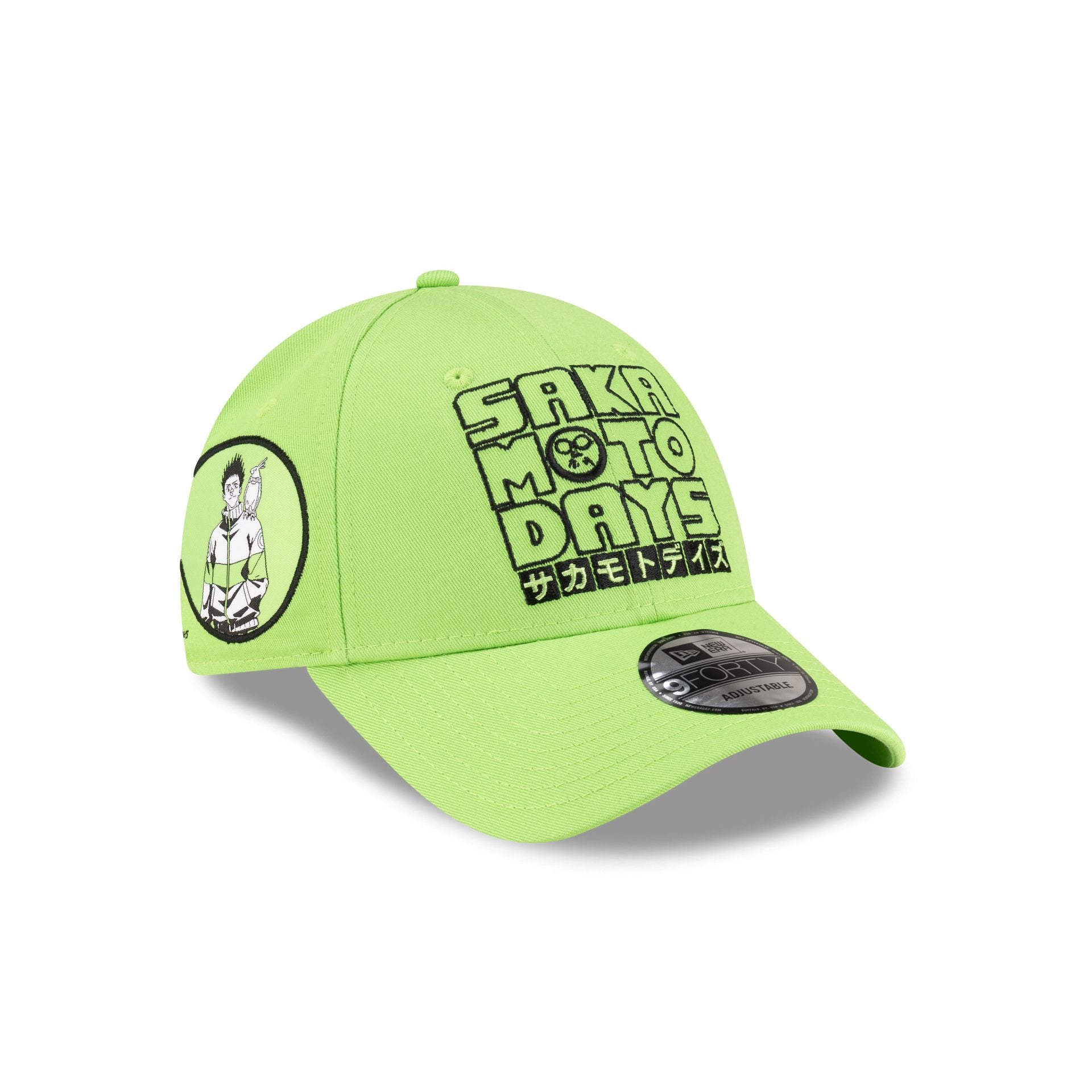 Sakamoto Days Green 9FORTY Adjustable Hat – New Era Cap