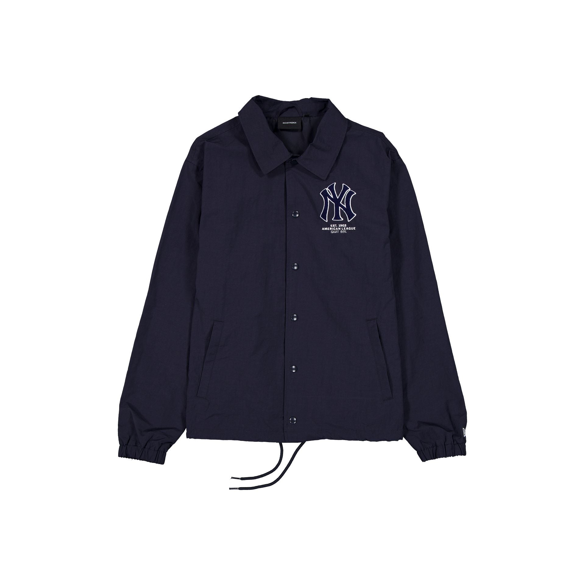 New Era コーチジャケット ネイビー　4L New York Yankees Navy Coaches Jacket – New Era Cap
