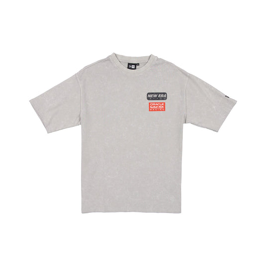 Oracle Red Bull Racing Linear Graphic Gray T-Shirt - New Era Cap