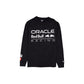 Oracle Red Bull Racing Linear Graphic Black Long-Sleeve T-Shirt