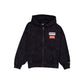 Oracle Red Bull Racing Drop Shoulder Black Full-Zip Hoodie