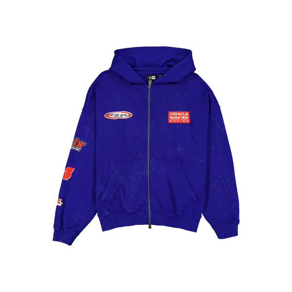 Oracle Red Bull Racing Graphic Blue Full-Zip Hoodie – New Era Cap