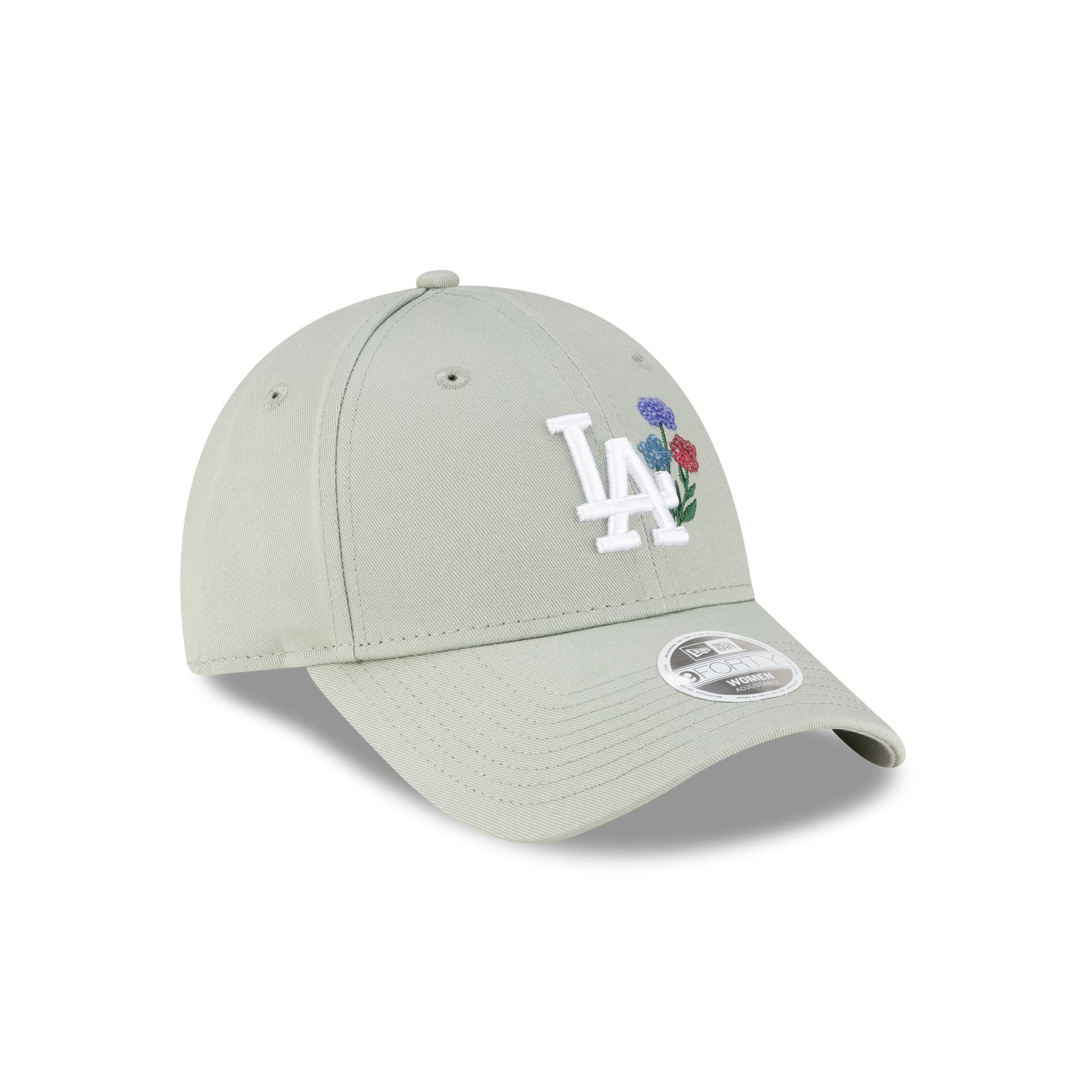 Los Angeles Dodgers Floral Icon Women's 9FORTY Adjustable Hat