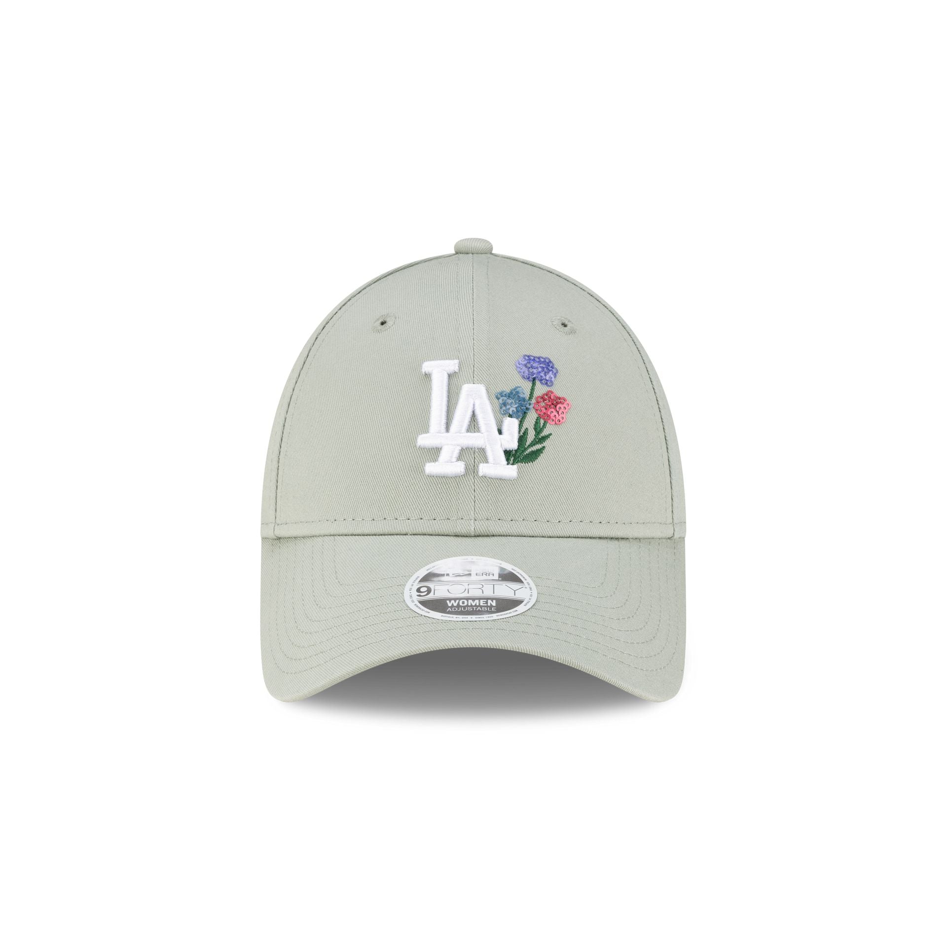 Los Angeles Dodgers Floral Icon Women's 9FORTY Adjustable Hat