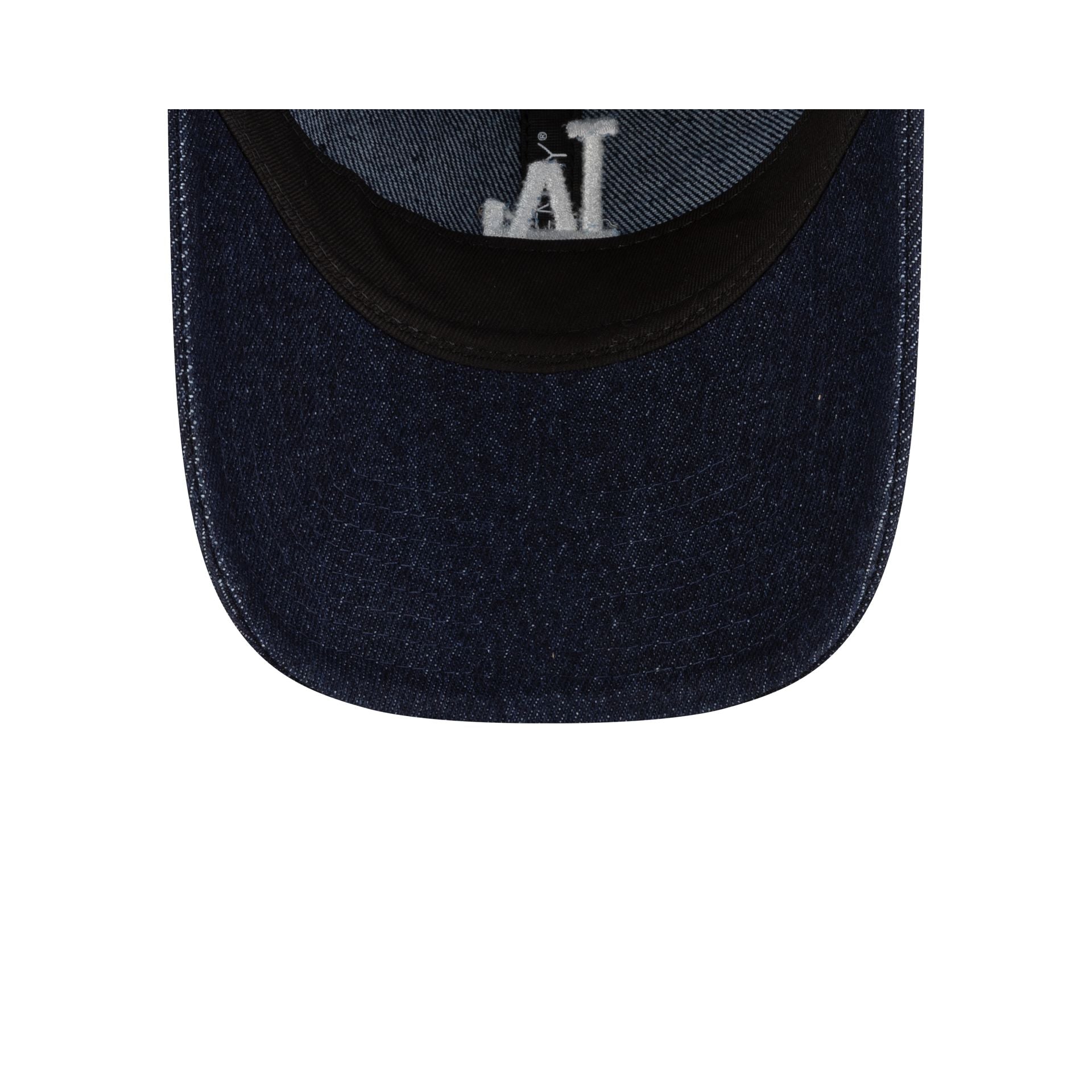 Los Angeles Dodgers Navy Denim Stitch Women's 9TWENTY Adjustable Hat