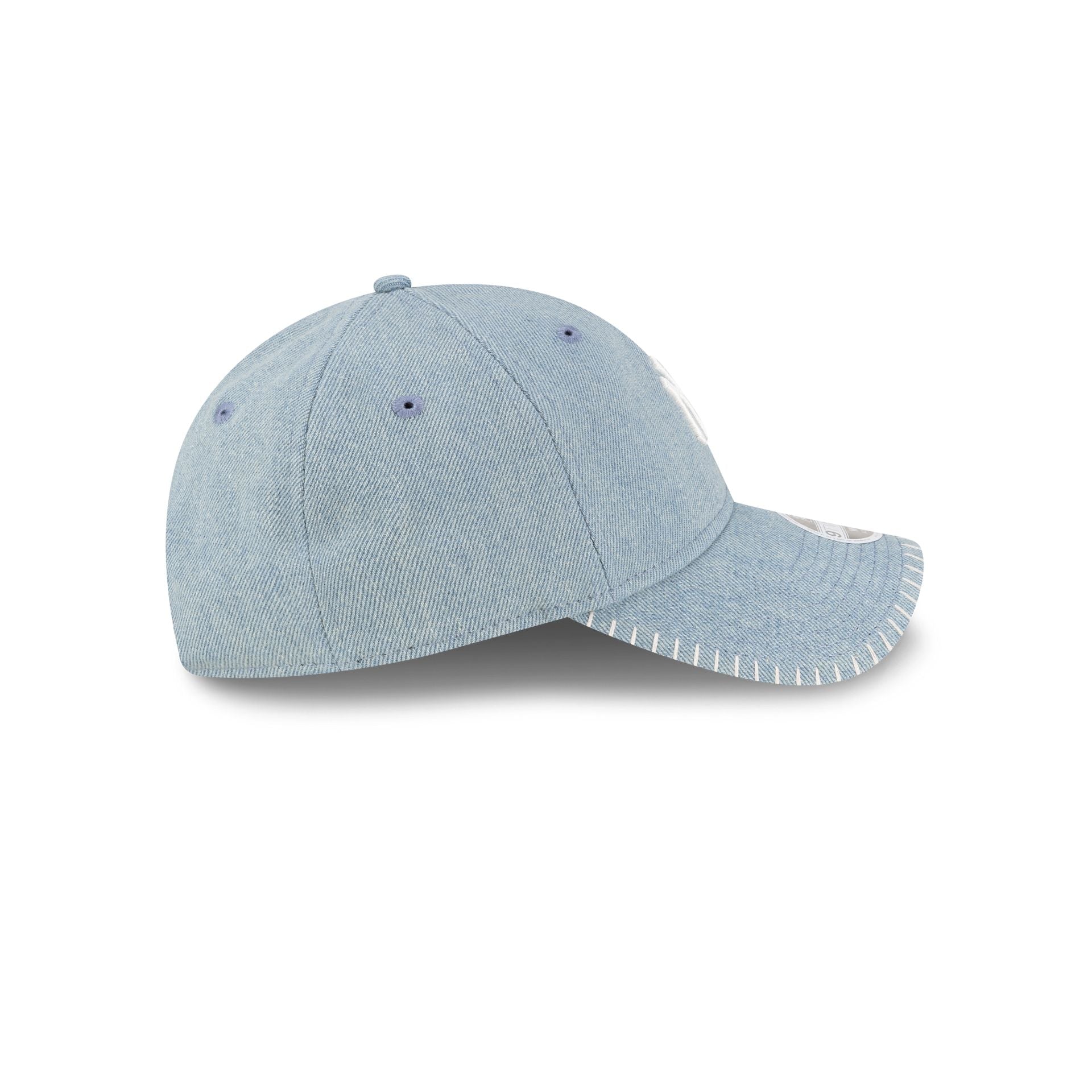 New York Yankees Light Blue Denim Stitch Women's 9TWENTY Adjustable Hat