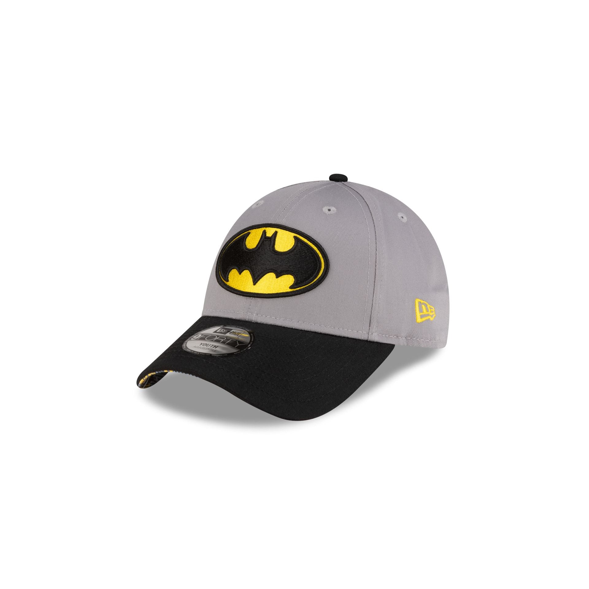 Batman Kids Gray & Black 9FORTY Adjustable Hat – New Era Cap