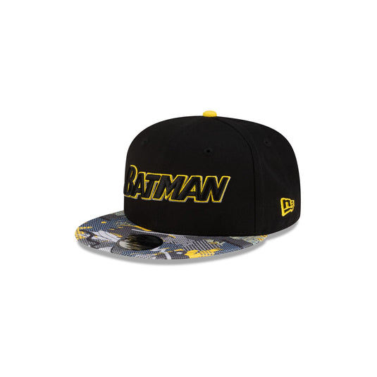 Batman Kids Black & Yellow 9FIFTY Snapback Hat - New Era Cap