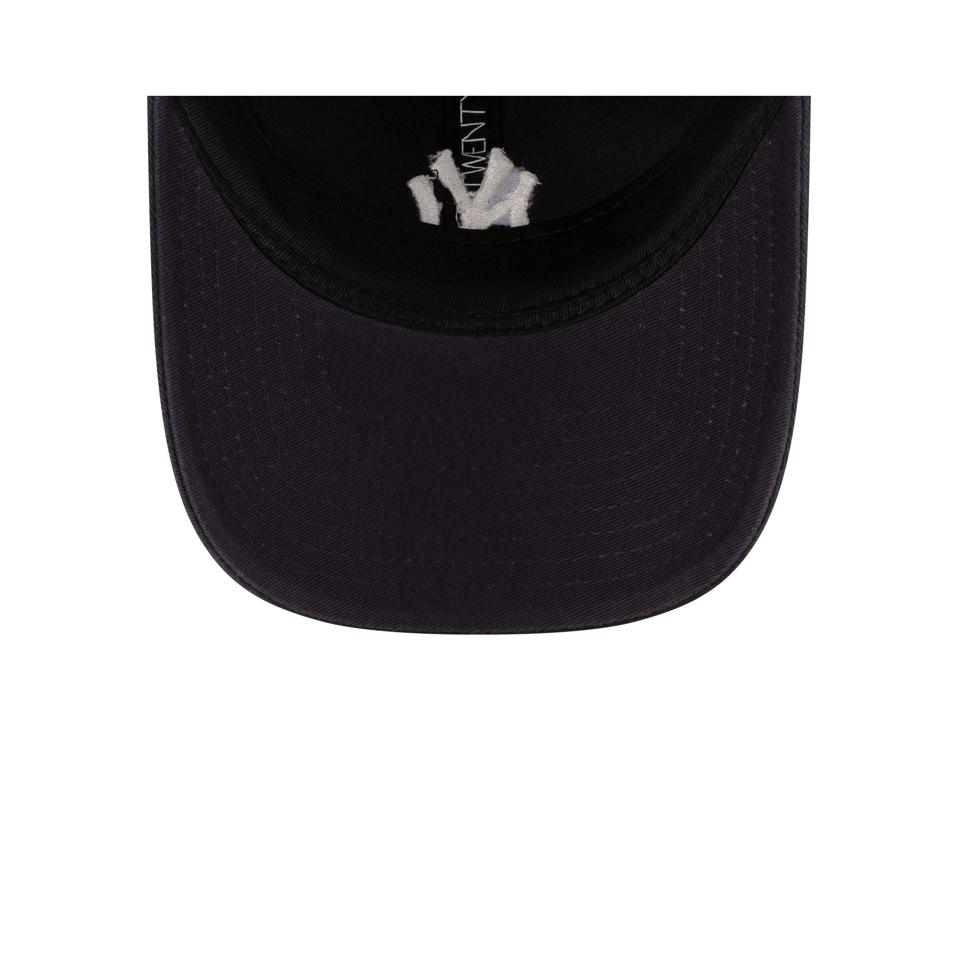 New York Yankees Navy Washed Script 9TWENTY Adjustable Hat – New