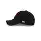 New York Mets Black Washed Script 9TWENTY Adjustable Hat
